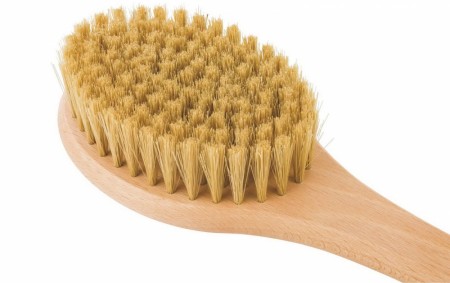 Børste til kroppsmassasje, til bad, spa, naturlig hår