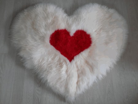 Teppe - Hjerte
