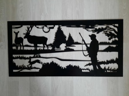 Metallfigurer 990X490 mm