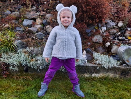 Merinoull jakke for barn