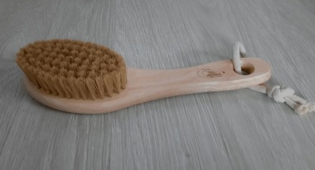 Badebørste ´boomerang´- naturlig hår